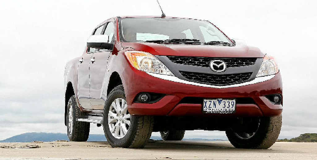 Mazda's BT-50. Mazda's BT-50.